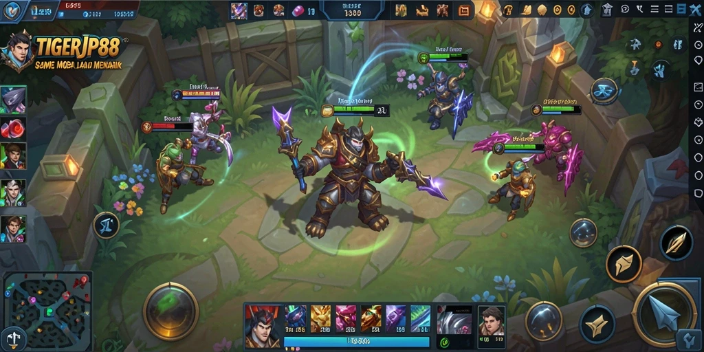 Tampilan menarik dari gameplay seru TIGERJP88.
